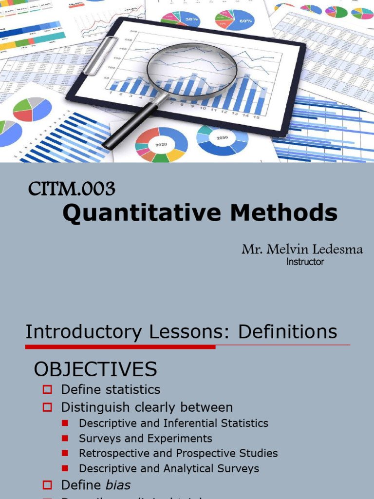 Lesson 1 Introduction To Statistics | PDF | Sampling (Statistics ...
