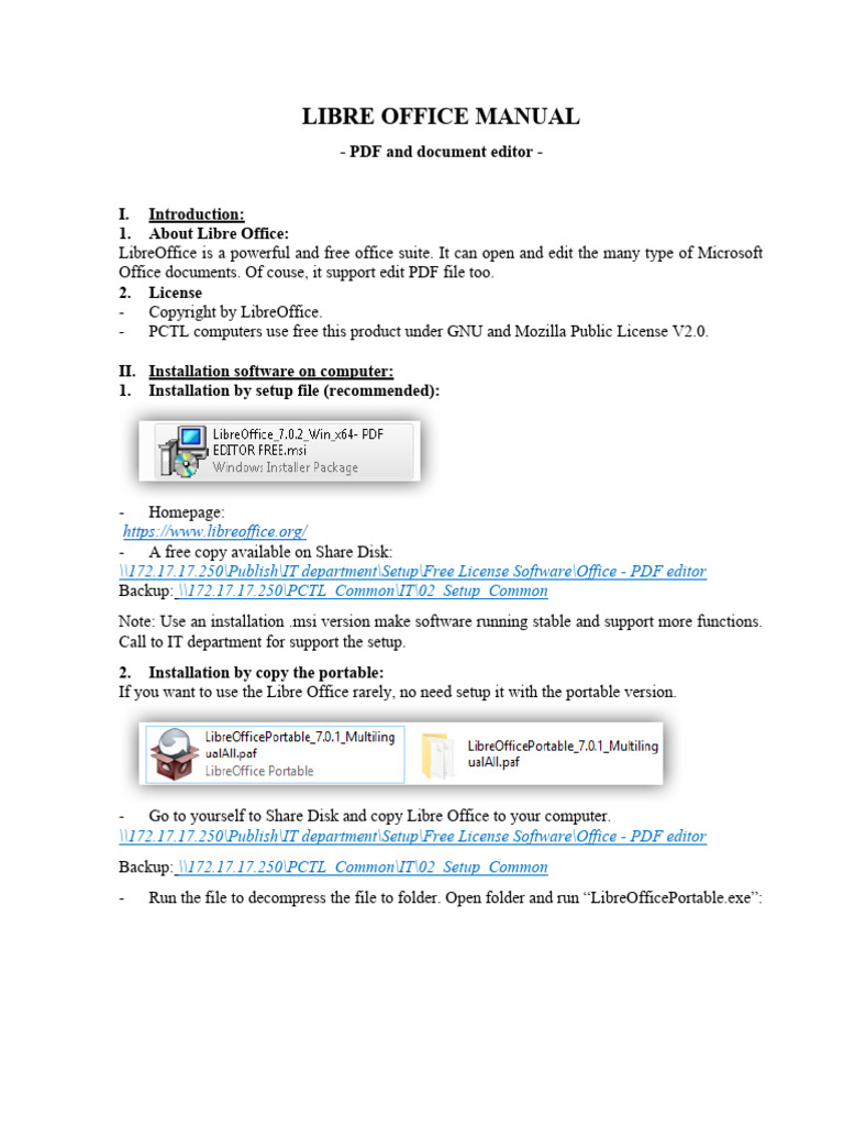 Manual LibreOffice - Document and PDF | PDF