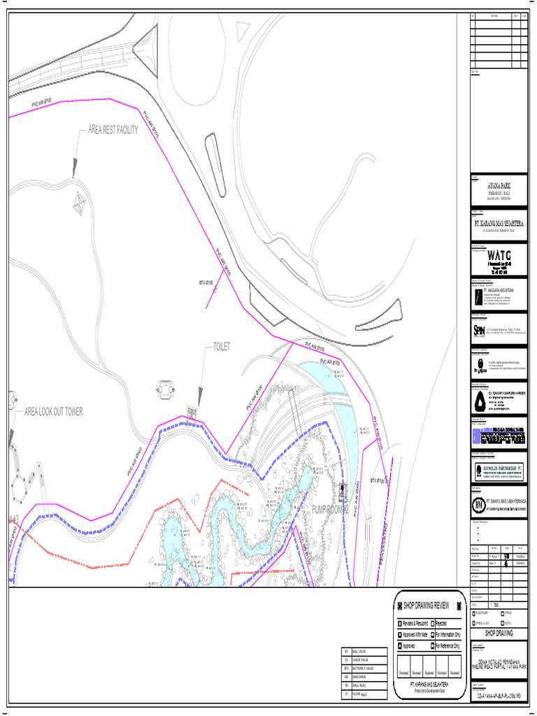 Ayana Park Irrigation Installation Plan | PDF | Hydraulics