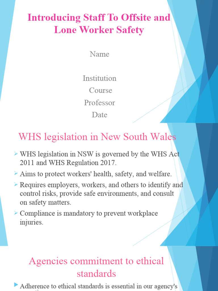 Offsite And Lone Worker Safety Guide Pdf Computers