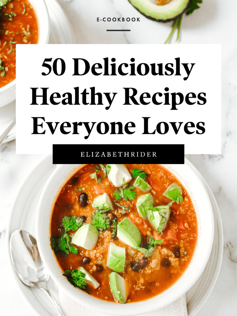 50+HEALTHY+RECIPES+eCookBook copyright2021-Elizabeth+Rider+ (0821 ...