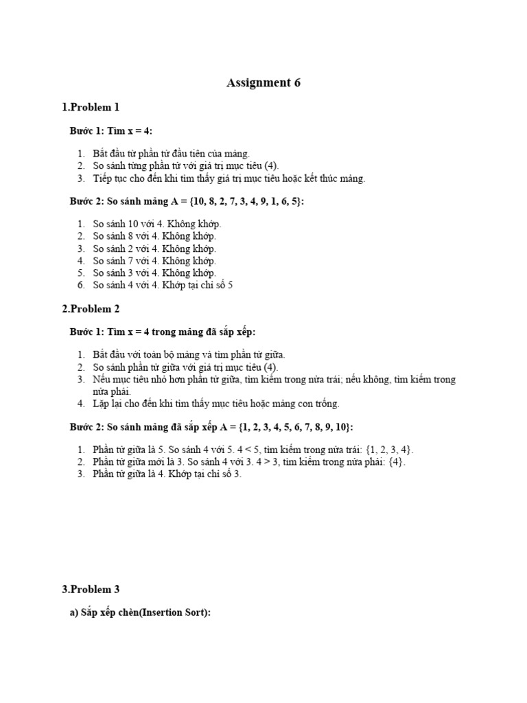 Assignment 6 | PDF