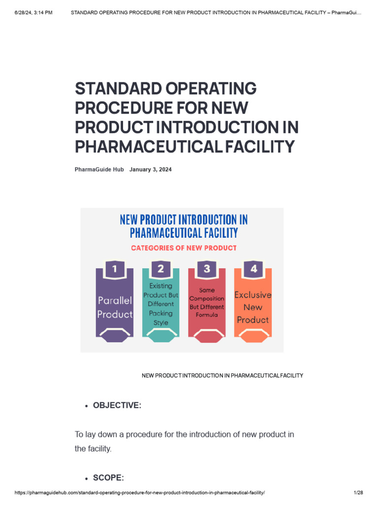 HOW TO WRITE STANDARD OPERATING PROCEDURE IN PHARMACEUTICAL INDUSTRY visual data 4