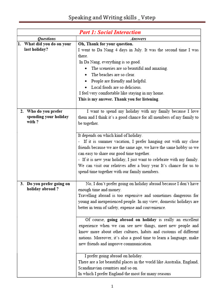 vstep pảt 2 | PDF | English Language | Happiness