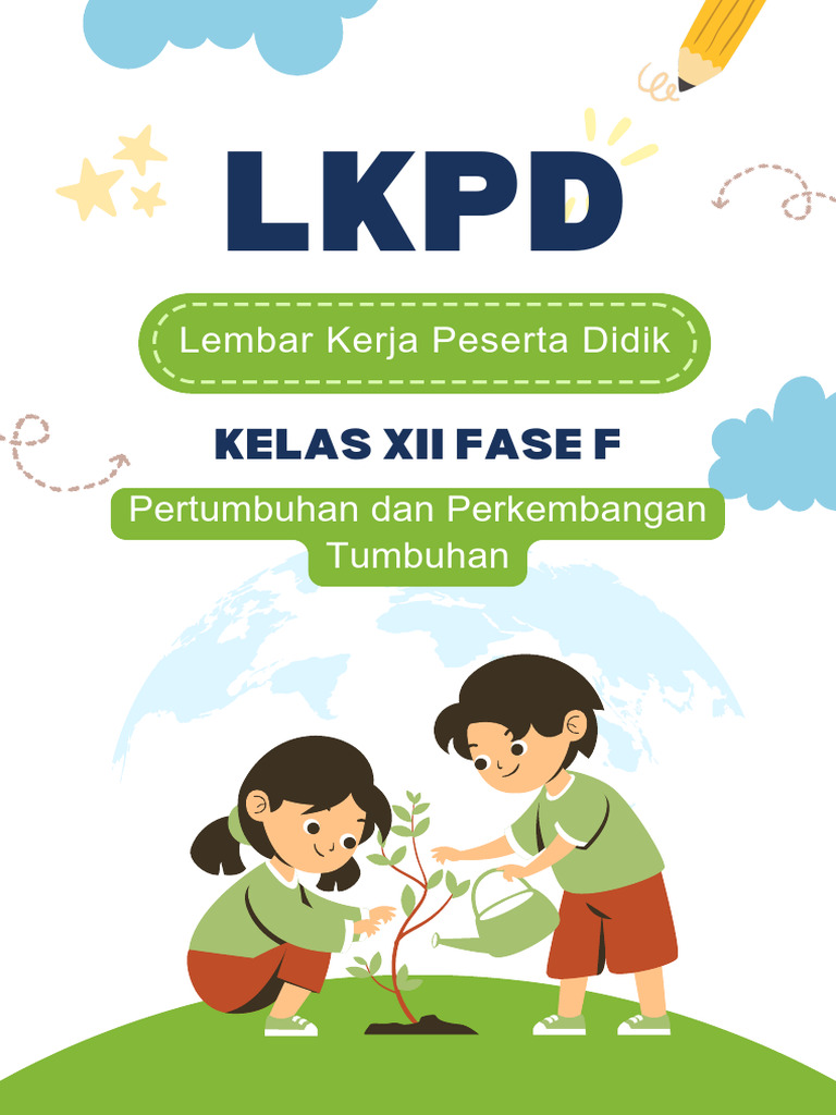 LKPD Pertumbuhan Tumbuhan | PDF | Kesehatan Holistik | Sains & Matematika