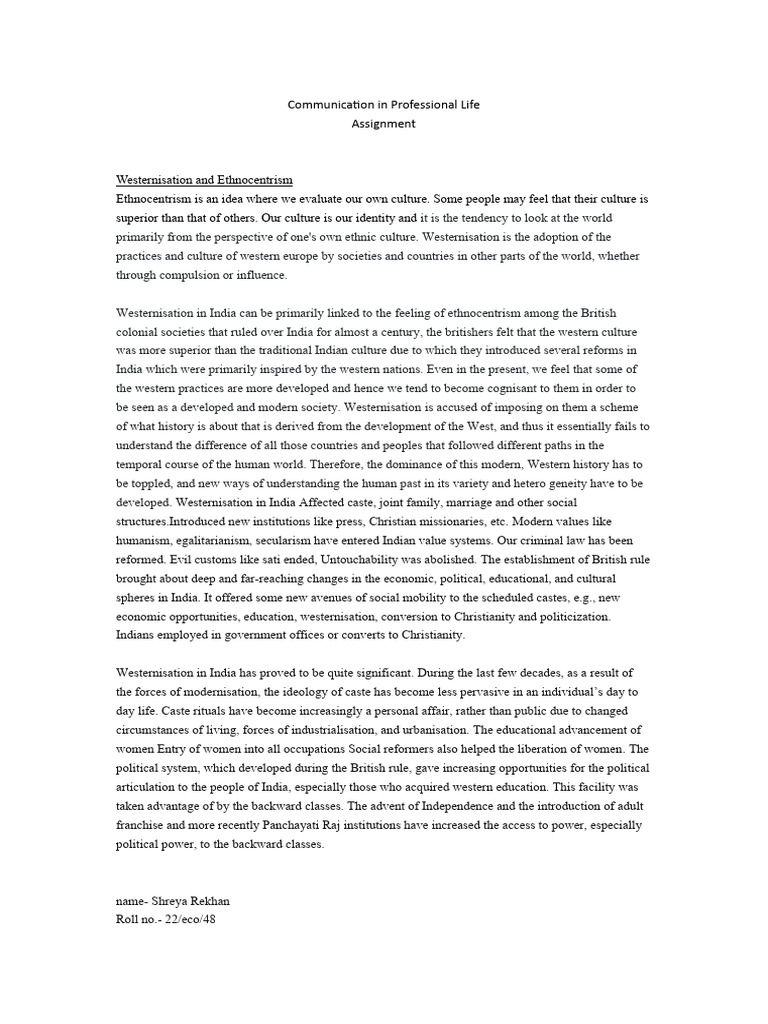 Communication I Pdf British Raj Caste