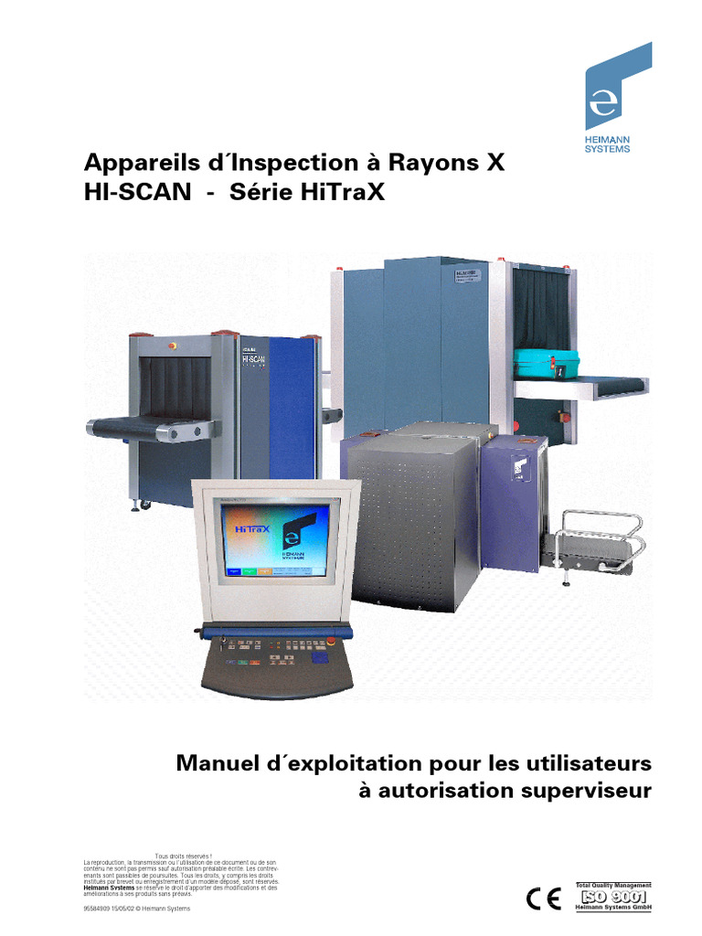 Manuel D Exploitation HiTraX Superviseur | PDF | Clavier d'ordinateur