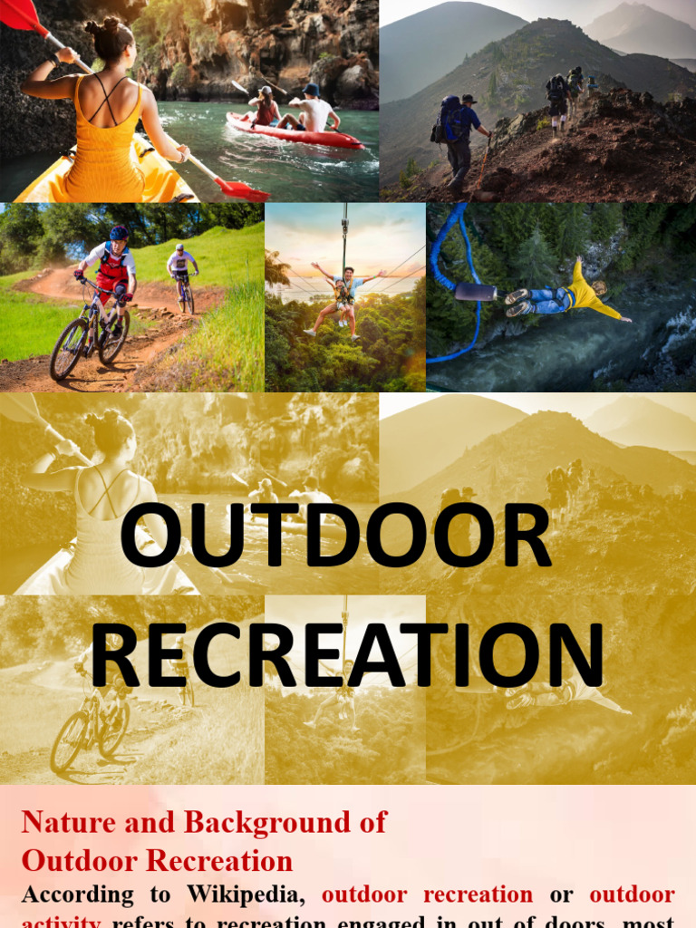 Benefits of Outdoor Recreation Activities | PDF | Recreation | Outdoor ...