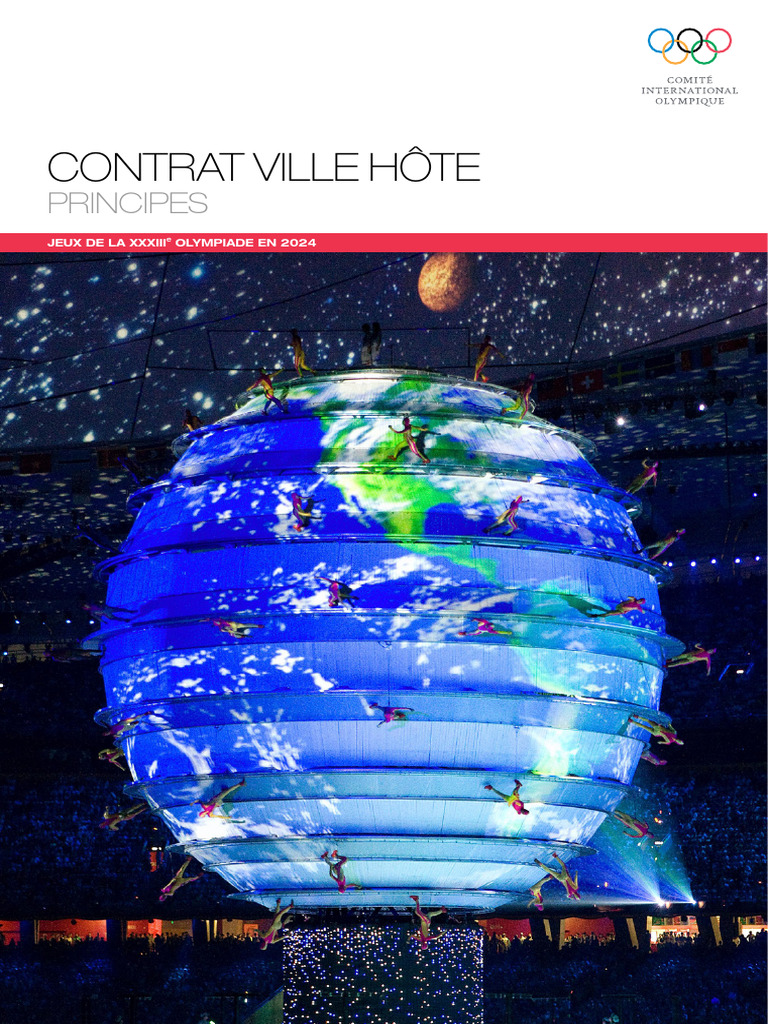 Contrat Ville Hôte Jeux Olympiques 2024 | PDF | Jeux olympiques ...
