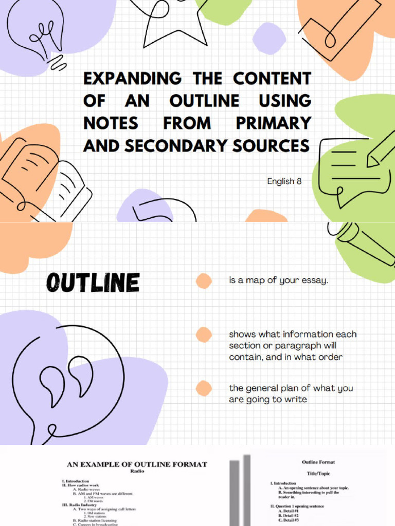 Understanding Main Ideas and Subtopics | PDF