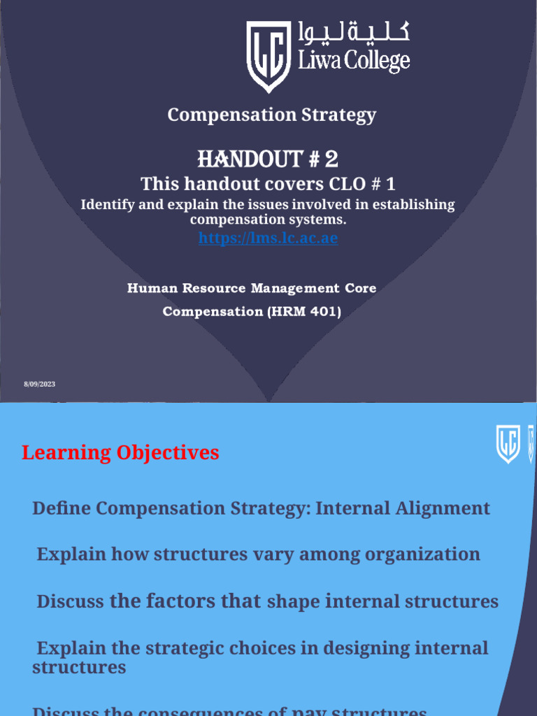 Developing a Total Compensation Strategy | PDF | Human Resource ...
