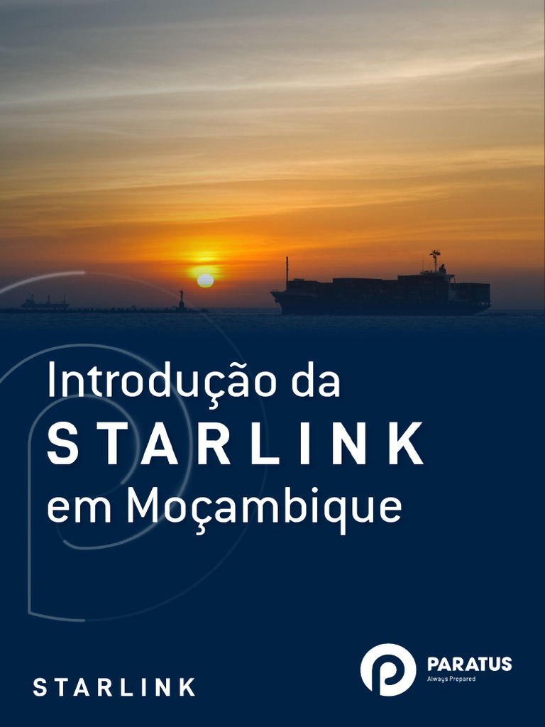 Paratus Moz Starlink Brochure PT V2 | PDF | Rede de computadores ...