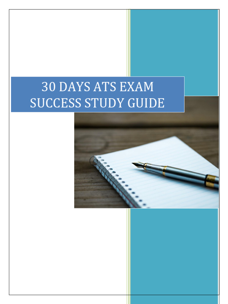 30-Day ATS Exam Study Guide | PDF | Revenue | Fund Accounting