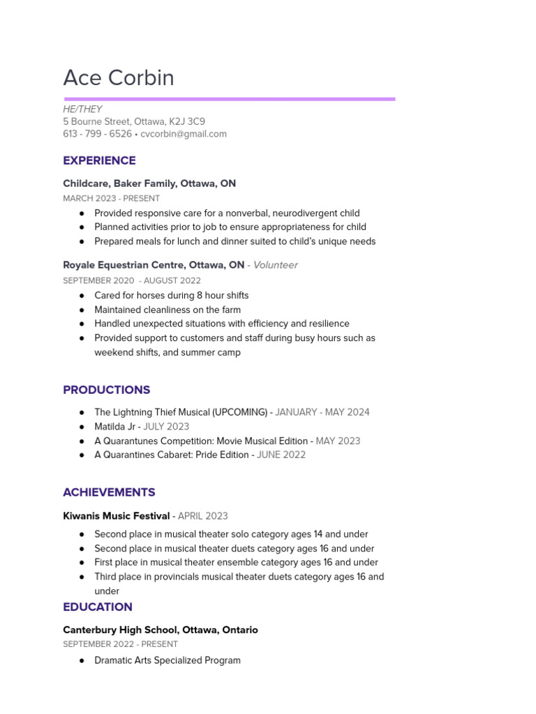 Ace Corbin's Profile and Achievements | PDF | Social Science | Travel