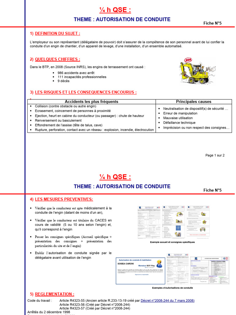 Modèle d'Autorisation de Conduite 2023 | PDF | Sécurité