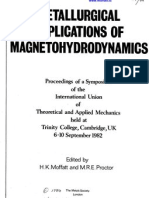H.K. Moffatt and M.R.E. Proctor- Metallurgical Applications of Magnetohydrodynamics