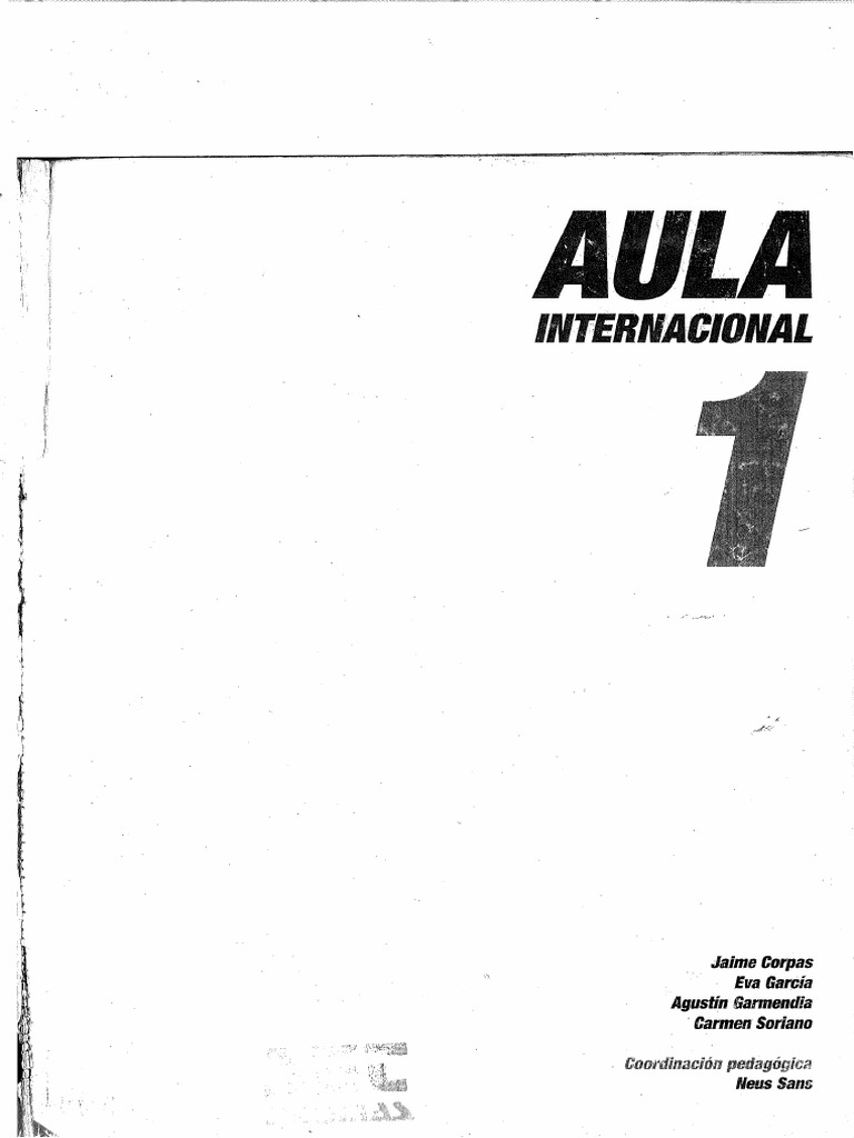 Aula Internacional 1 Pdf