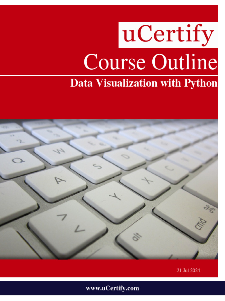 Course Outline DATA VIS PYTHON | PDF | Learning | Computing