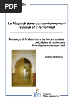 Touaregs et Arabes dans les forces armées coloniales et maliennes 