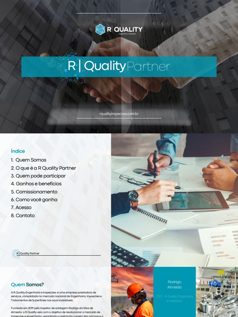 Programa R Quality Partner: Renda Passiva | PDF | Engenharia | Corrosão