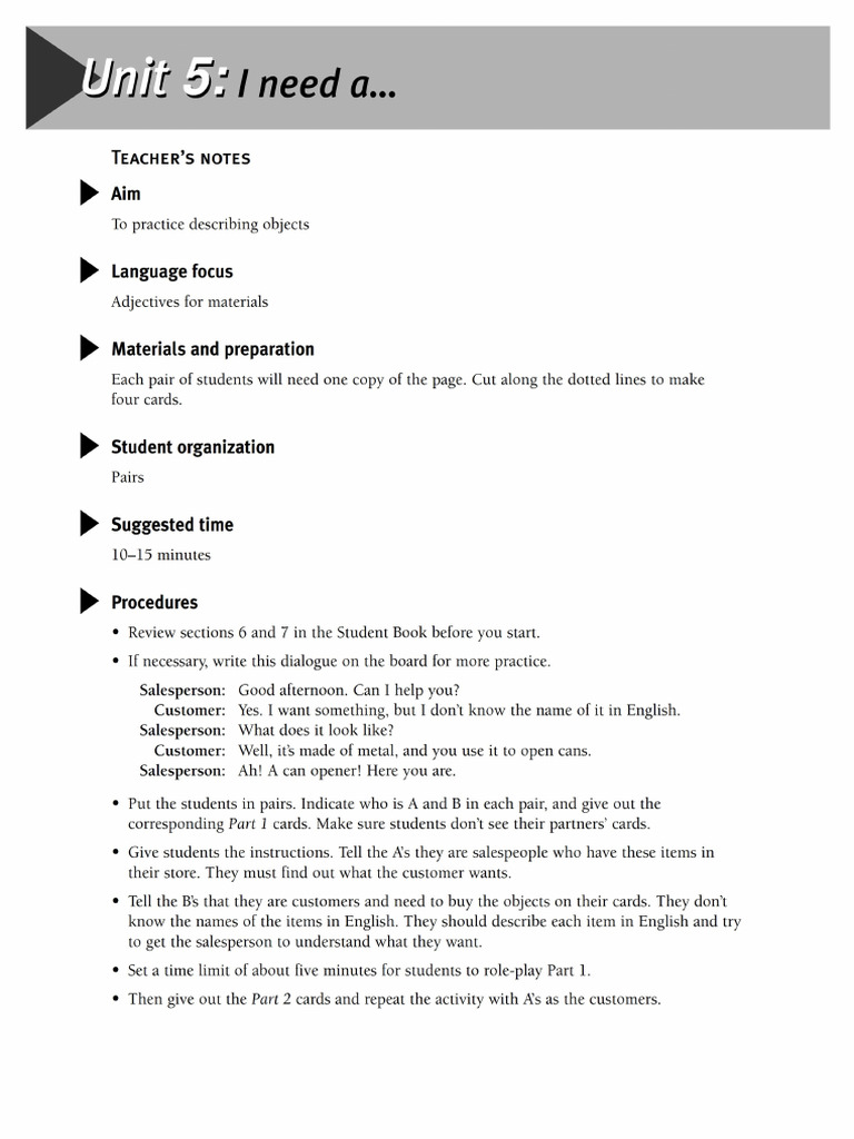 Describing Things & Giving Definitions | PDF