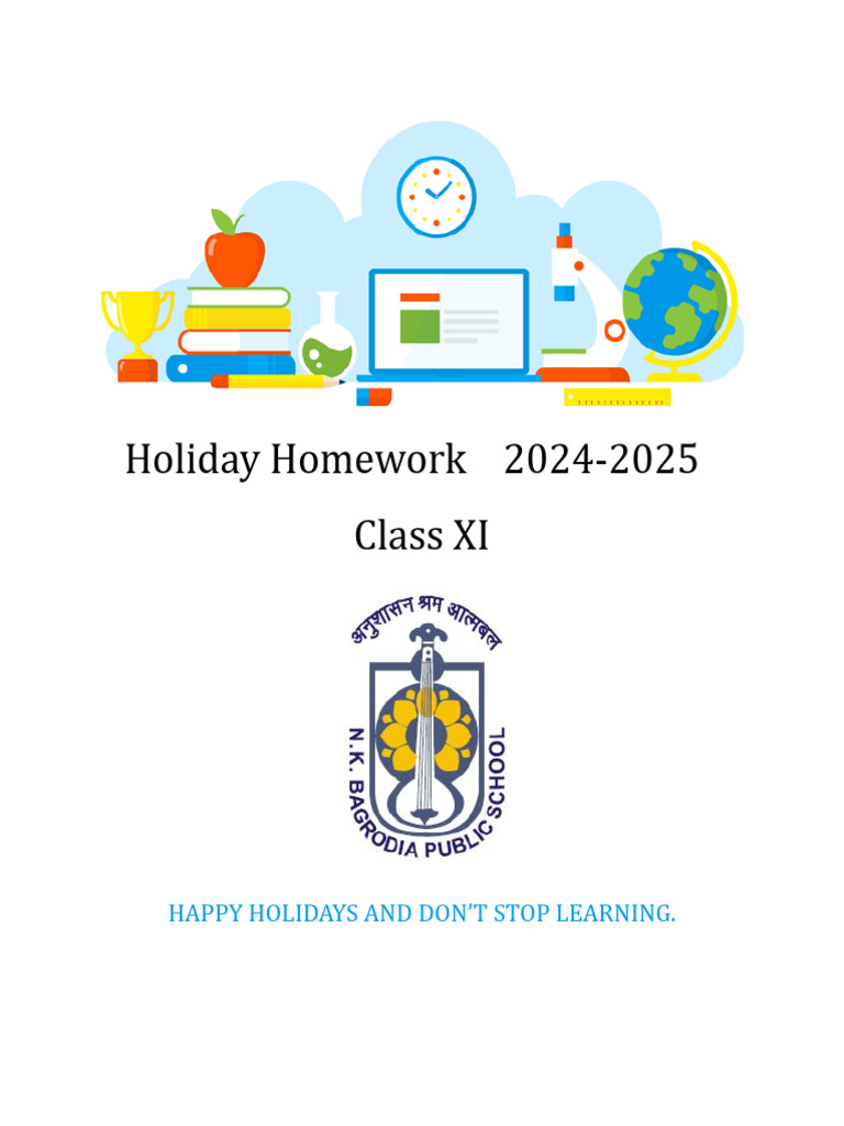 Holiday homework class 11 pdf geography science