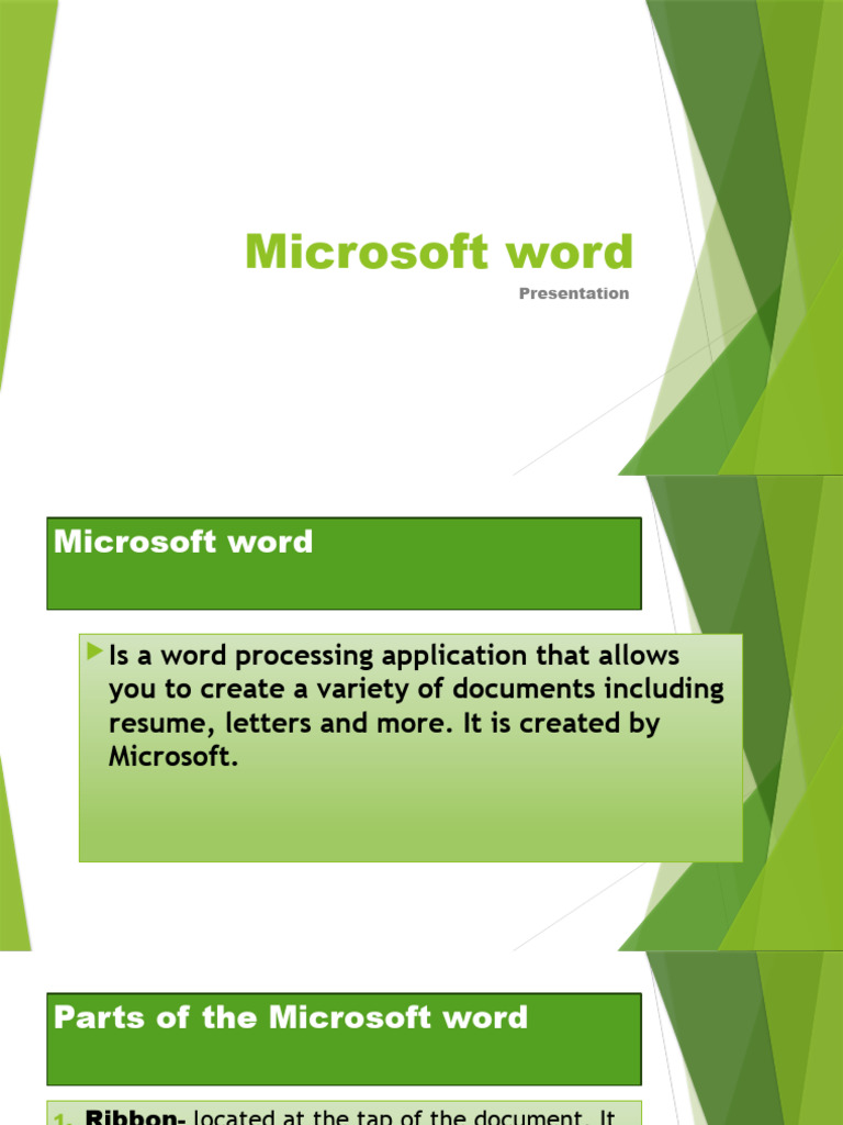 Microsoft Word: Key Features Explained | PDF