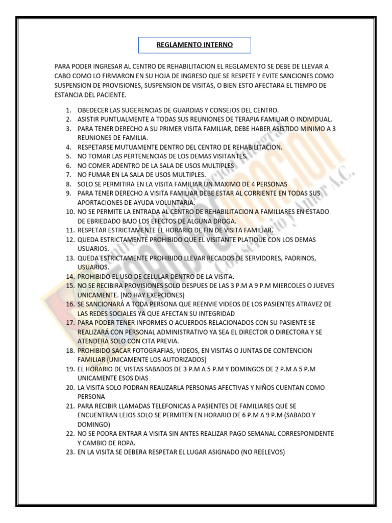 Reglamento Nuevo | PDF