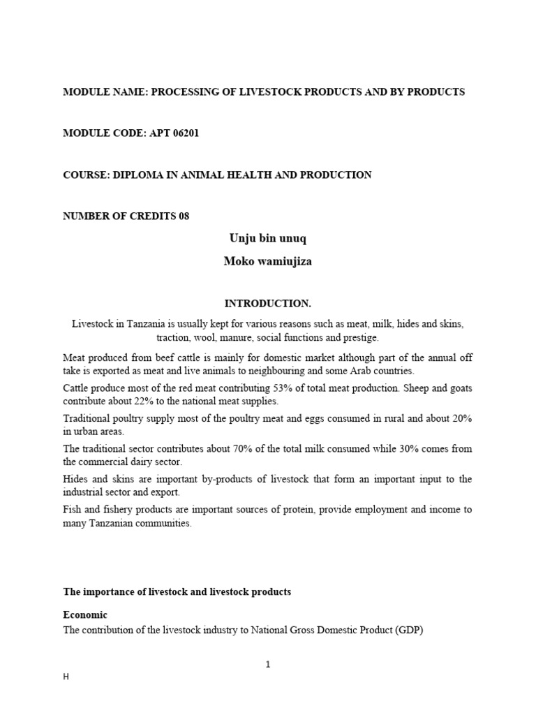 processing-of-livestock-products-1-2-pdf-milk-yogurt