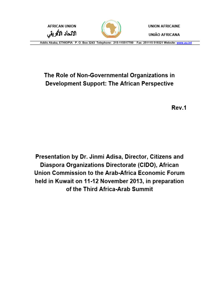 NGOs in Kuwait: Development Insights | PDF | Non Governmental ...