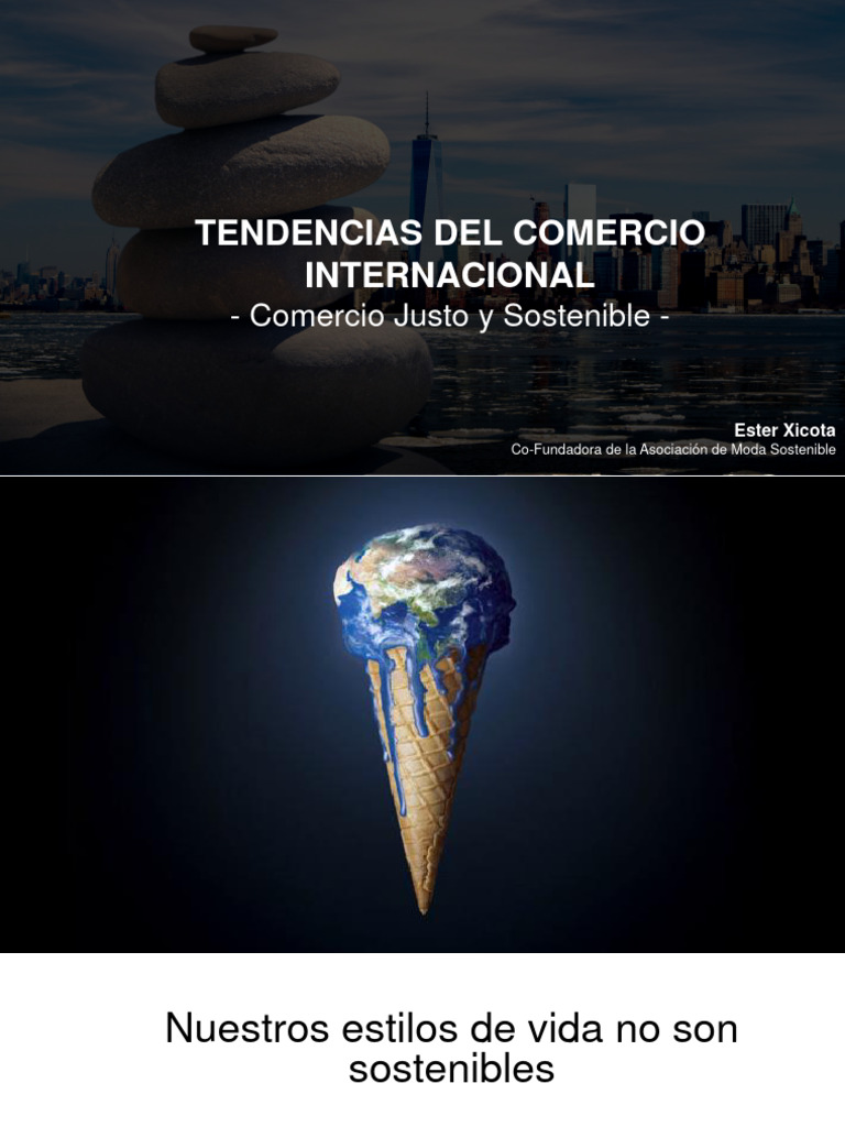 Tendencias Del Comercio Internacional | PDF | Sustentabilidad | Ecología
