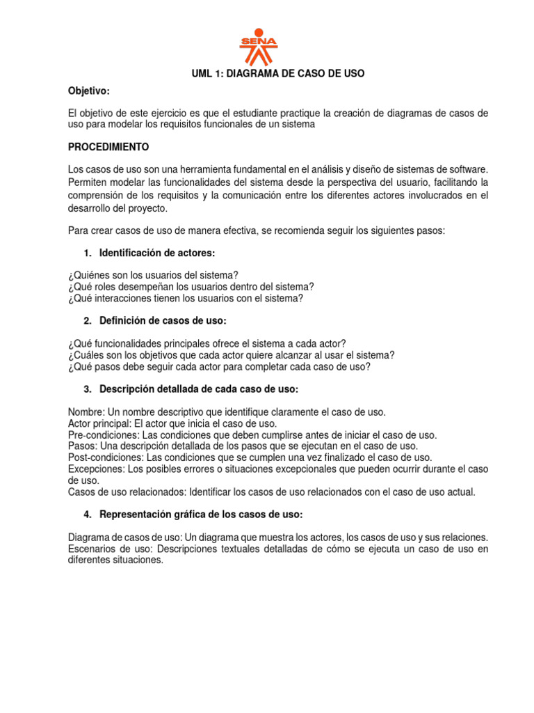 UML 1 Diagramas de Caso de Uso | PDF | Caso de uso | Software