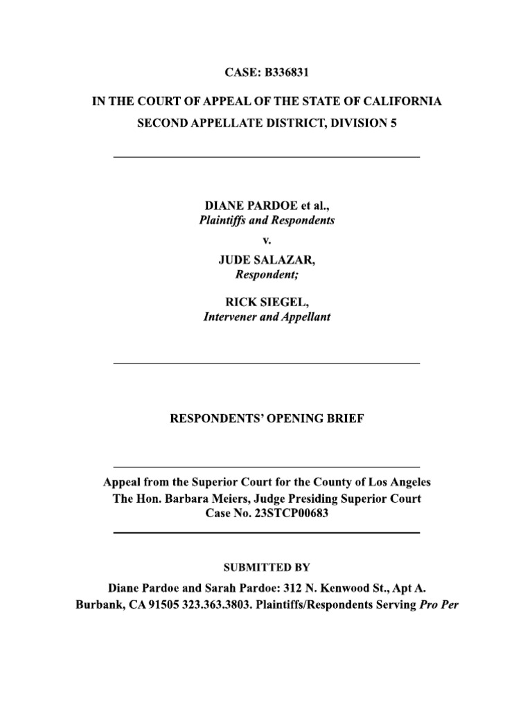 Legal Document Overview and Authorities | PDF