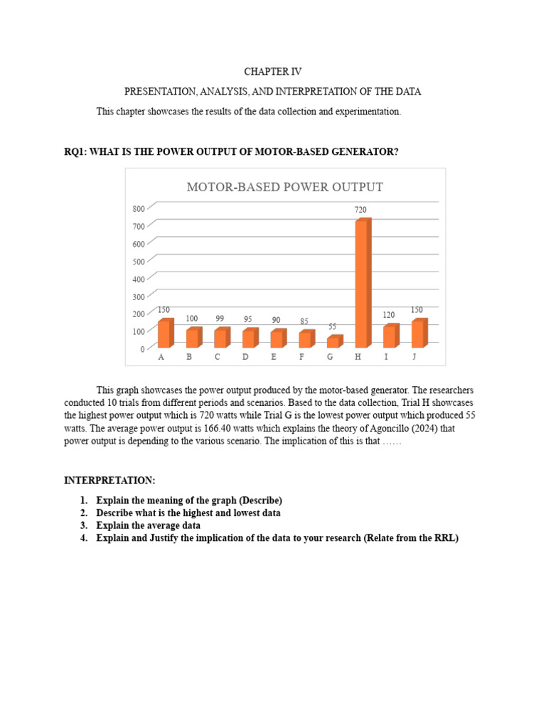 Chapter IV Template | PDF