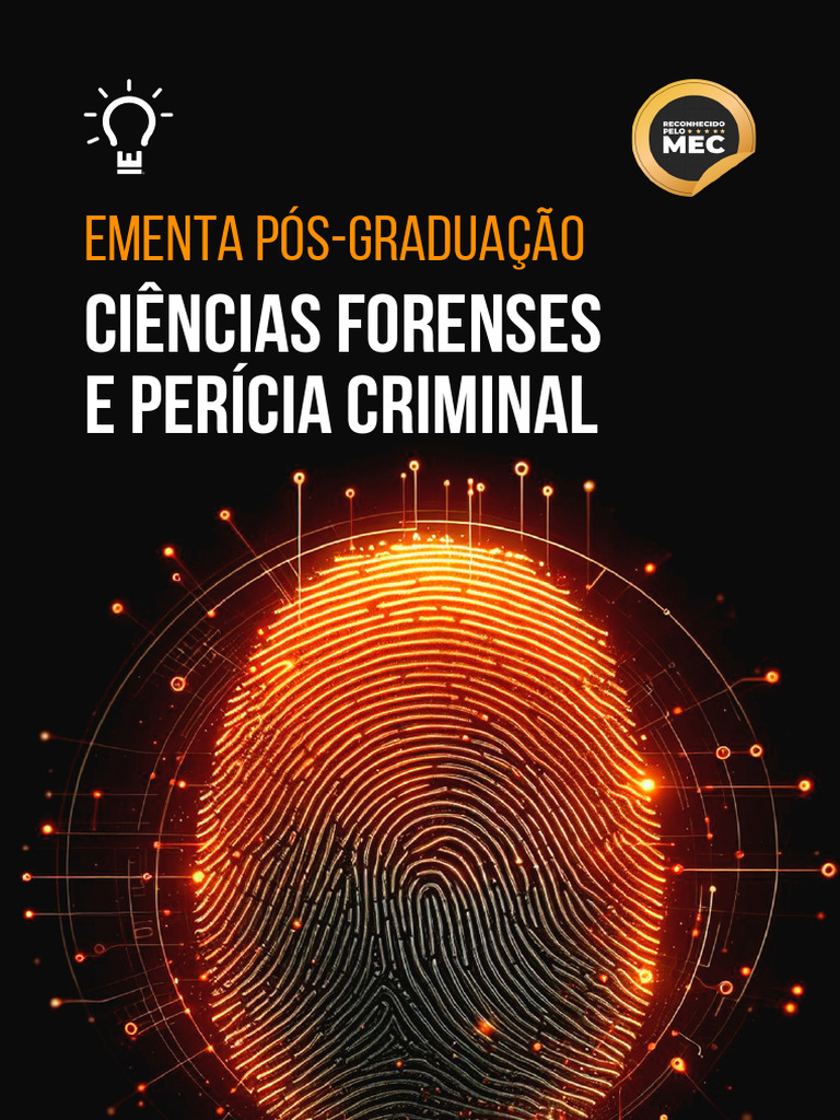 Pós-Graduação em Ciências Forenses | PDF | Química | Pós-graduação