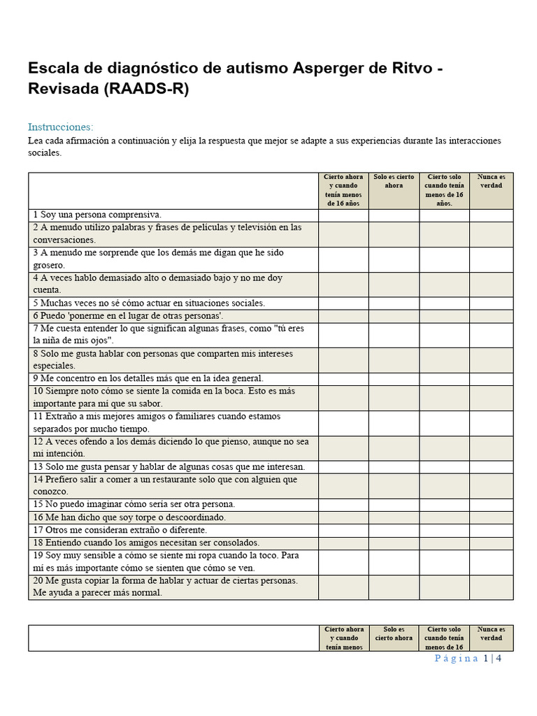 5. RAADS-R_protocolo | PDF