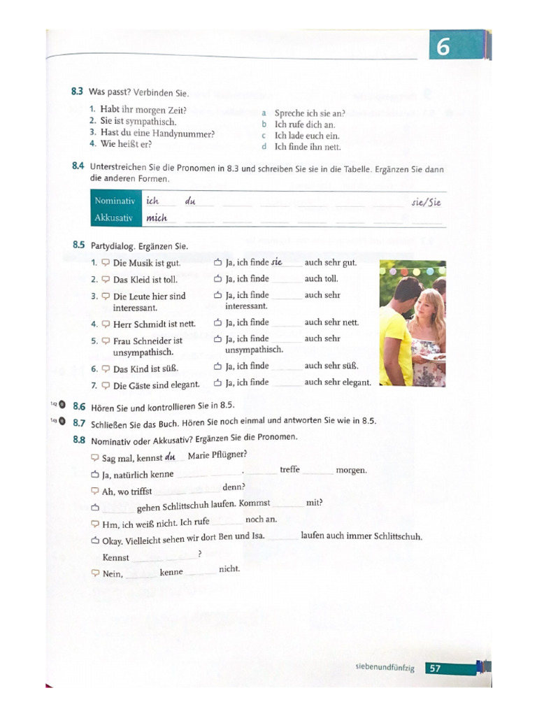8.3 Was Passt Verbinden Sie. | PDF