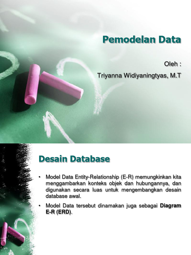 10 Pemodelan Data1 | PDF