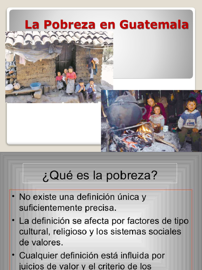 Aumento de la Pobreza en Guatemala | PDF | Índice de Desarrollo Humano ...