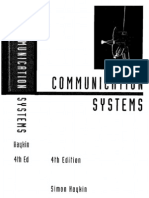 Communication Systems (4th Edition, 2001) - Haykin