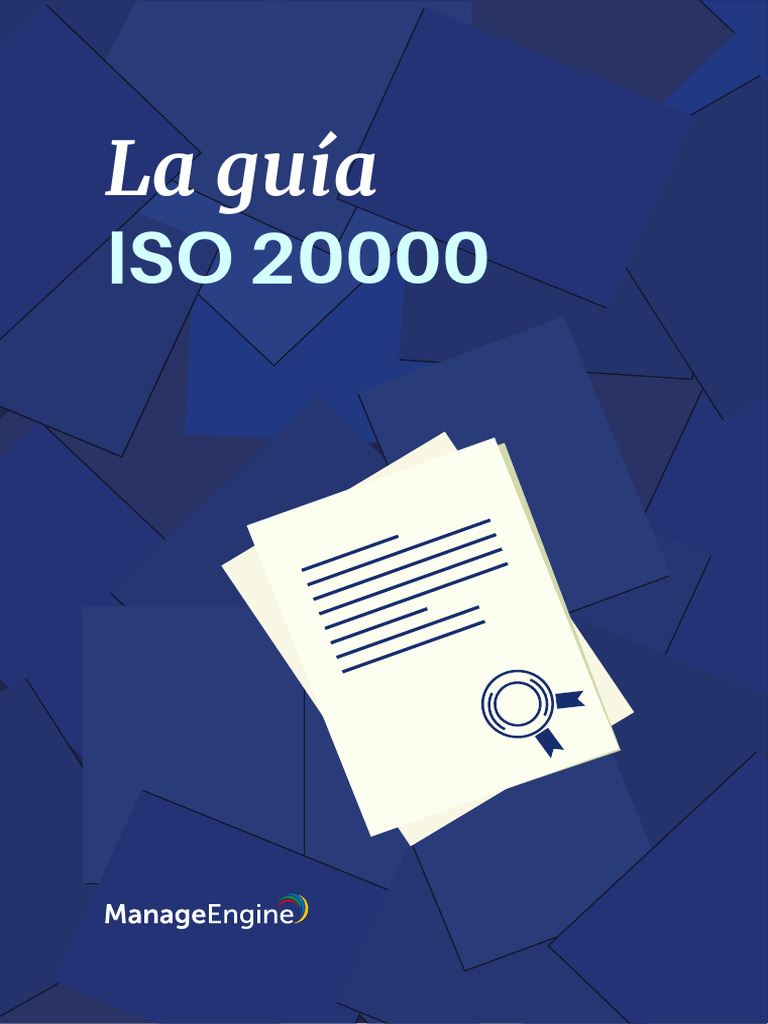 Cumplimiento de ISO 20000 con ManageEngine | PDF | Seguridad de ...