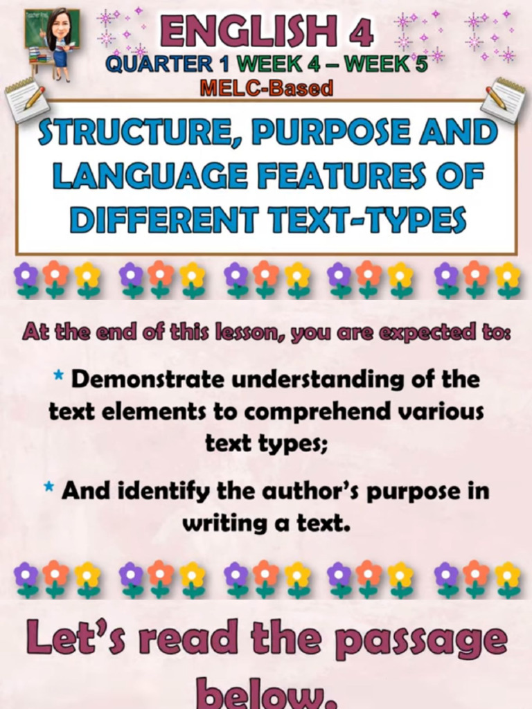 Identify Language Features In Procedure