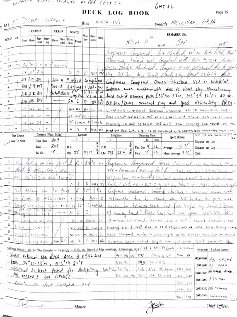Voyage 2101 | PDF | Navigation