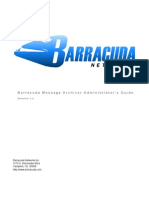 Barracuda Message Archiver Admin Guide