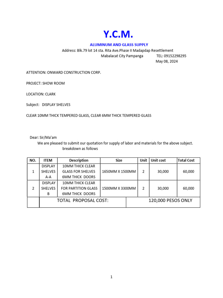 Glass display pdf