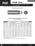 Ducab XLPE Cable Spec | PDF | Electrical Conductor | Electrical Equipment