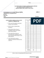 trial spm sbp 2011 mt Soalan P1