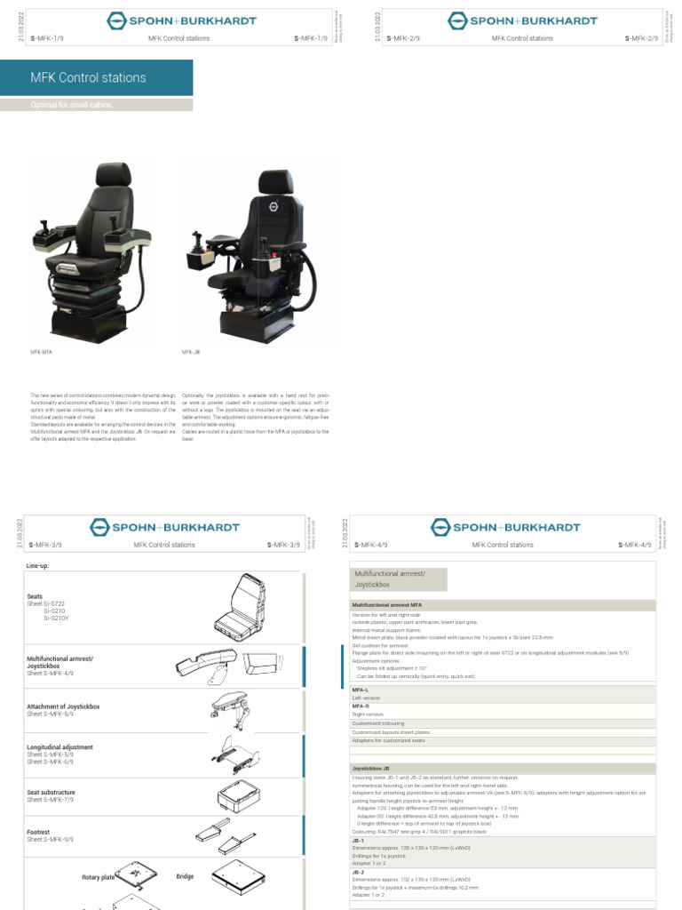 MFK Control Stations Overview and Options | PDF