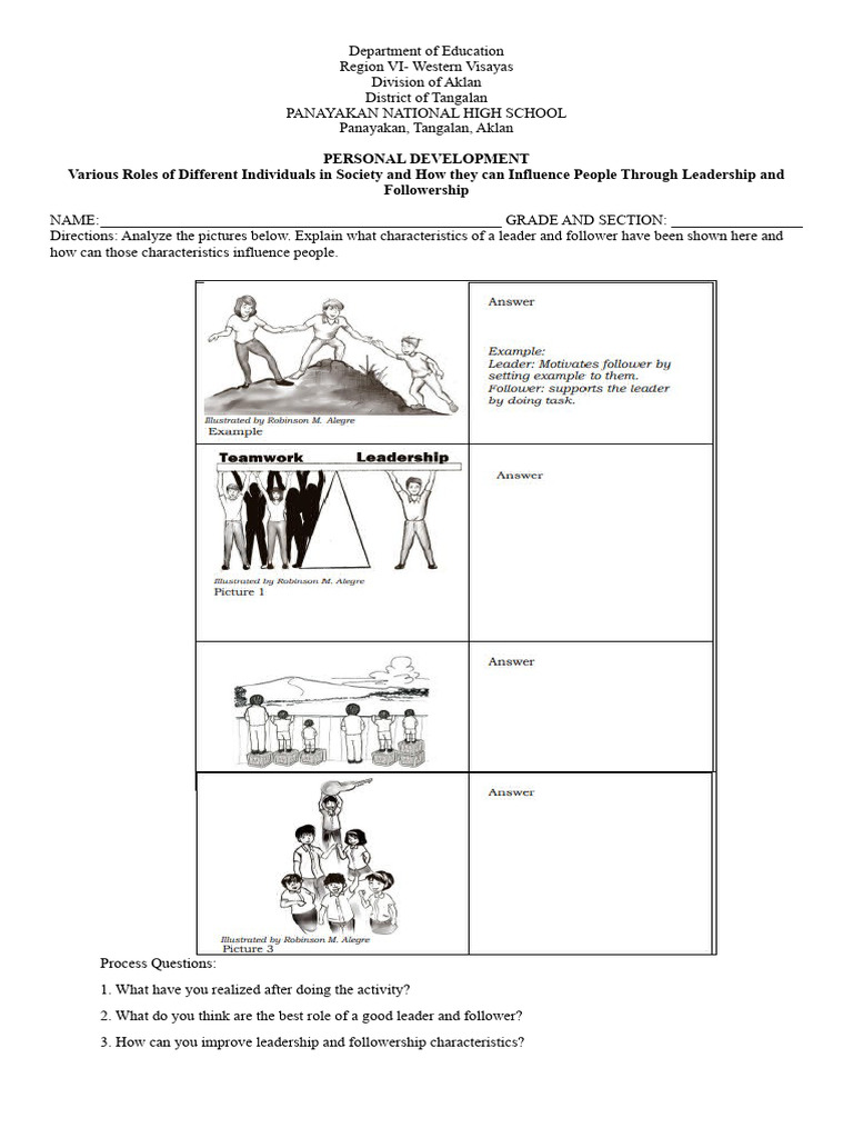 Roles of Leaders and Followers in Society | PDF | Leadership | Society