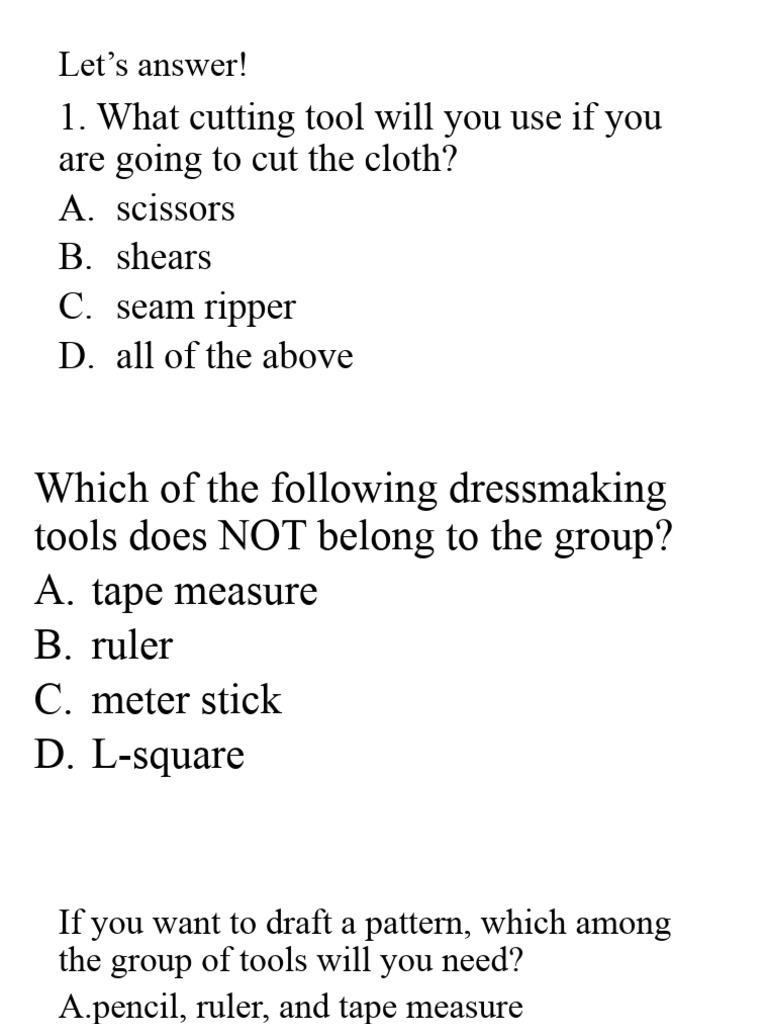 Essential Dressmaking Tools Guide | PDF | Seam (Sewing) | Sewing